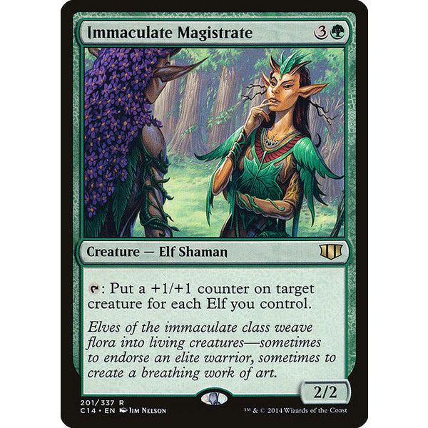 Magic: The Gathering Immaculate Magistrate (201) Heavily Played