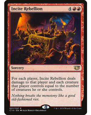 Magic: The Gathering Incite Rebellion (037) Lightly Played