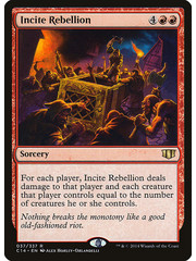Magic: The Gathering Incite Rebellion (037) Moderately Played