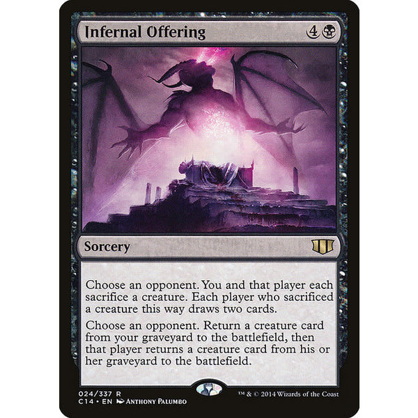 Magic: The Gathering Infernal Offering (024) Lightly Played