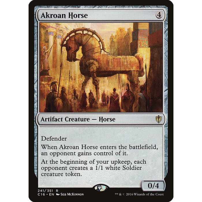 Magic: The Gathering Akroan Horse (241) Lightly Played