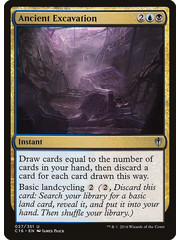 Magic: The Gathering Ancient Excavation (027) Lightly Played