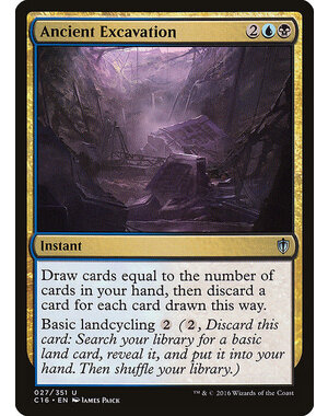 Magic: The Gathering Ancient Excavation (027) Lightly Played