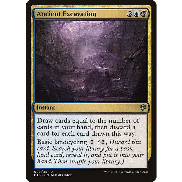 Magic: The Gathering Ancient Excavation (027) Lightly Played