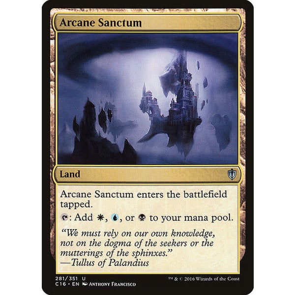 Magic: The Gathering Arcane Sanctum (281) Lightly Played