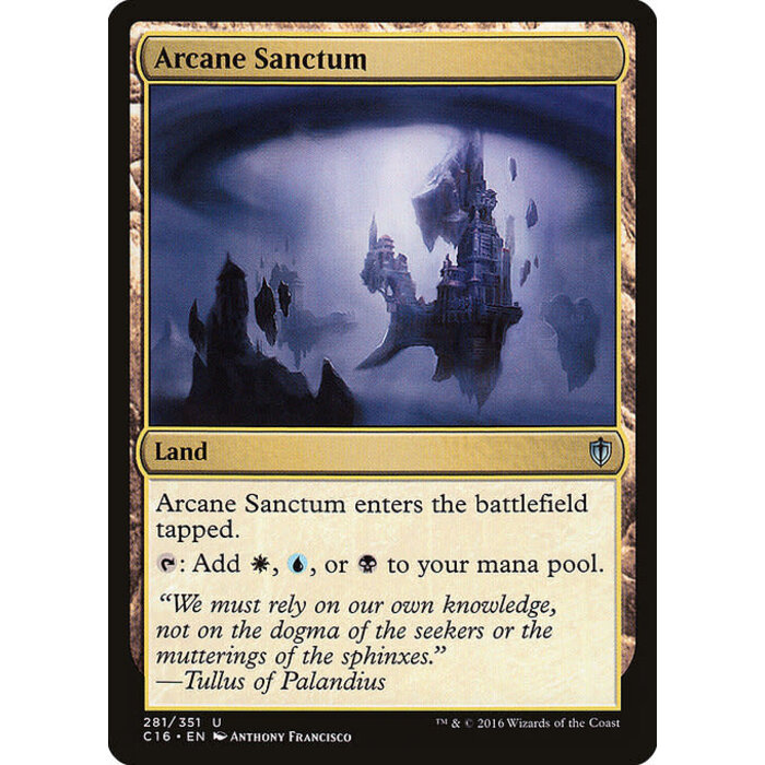 Magic: The Gathering Arcane Sanctum (281) Lightly Played