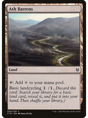 Magic: The Gathering Ash Barrens (056) Lightly Played