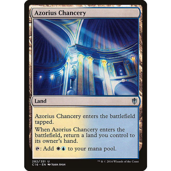 Magic: The Gathering Azorius Chancery (282) Moderately Played