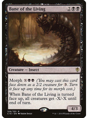 Magic: The Gathering Bane of the Living (106) Lightly Played