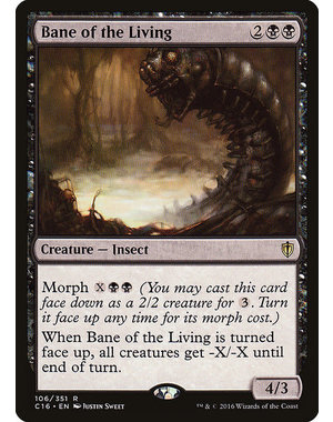 Magic: The Gathering Bane of the Living (106) Lightly Played
