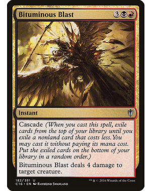 Magic: The Gathering Bituminous Blast (182) Lightly Played