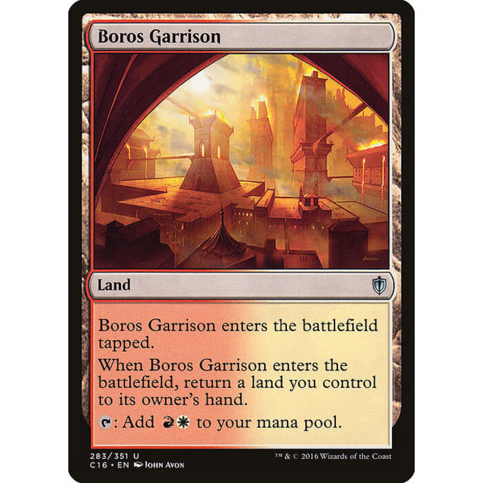 Magic: The Gathering Boros Garrison (283) Lightly Played