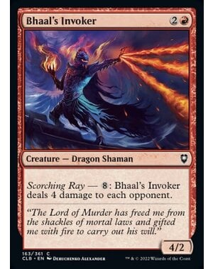 Magic: The Gathering Bhaal's Invoker (163) Near Mint