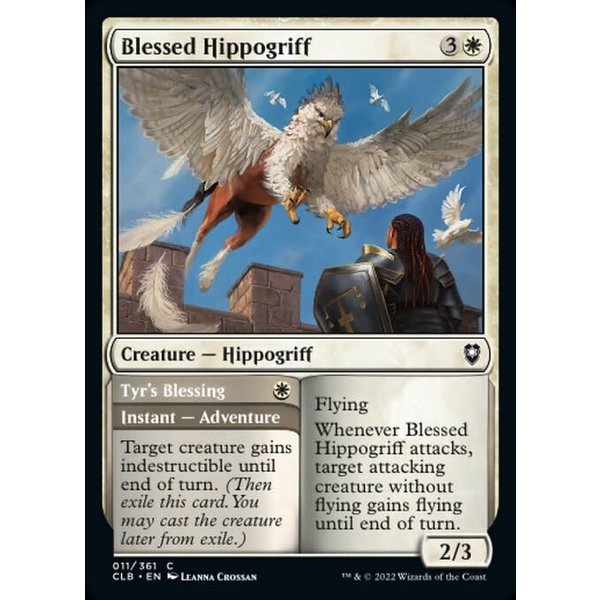 Magic: The Gathering Blessed Hippogriff (011) Near Mint