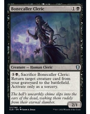 Magic: The Gathering Bonecaller Cleric (117) Near Mint