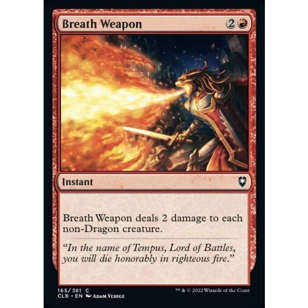 Magic: The Gathering Breath Weapon (165) Near Mint