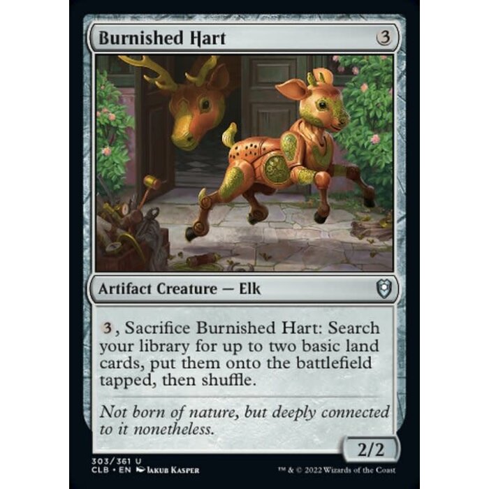 Magic: The Gathering Burnished Hart (303) Near Mint Foil