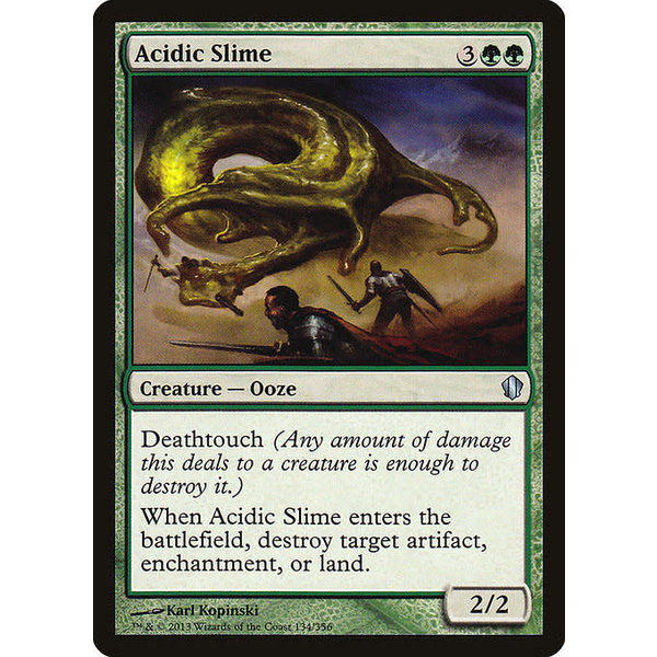 Magic: The Gathering Acidic Slime (134) Lightly Played