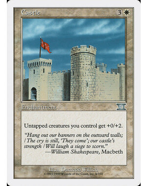 Magic: The Gathering Castle (006) Damaged