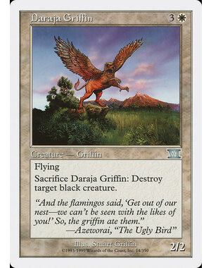 Magic: The Gathering Daraja Griffin (014) Moderately Played