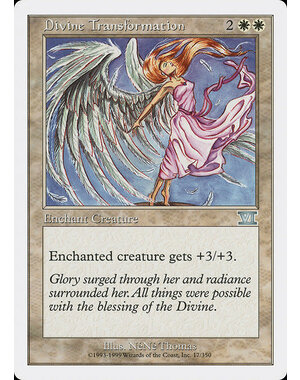 Magic: The Gathering Divine Transformation (017) Lightly Played