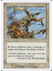 Magic: The Gathering Heavy Ballista (023) Damaged