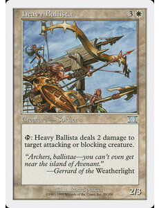 Magic: The Gathering Heavy Ballista (023) Damaged