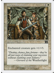 Magic: The Gathering Hero's Resolve (024) Heavily Played