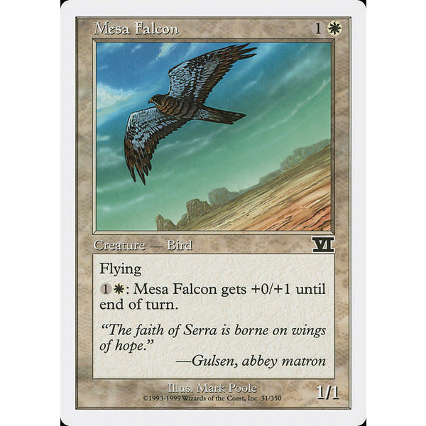 Magic: The Gathering Mesa Falcon (031) Moderately Played