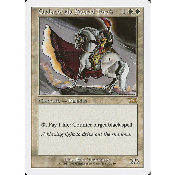 Magic: The Gathering Order of the Sacred Torch (032) Heavily Played