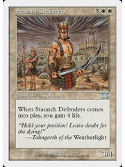 Magic: The Gathering Staunch Defenders (045) Moderately Played