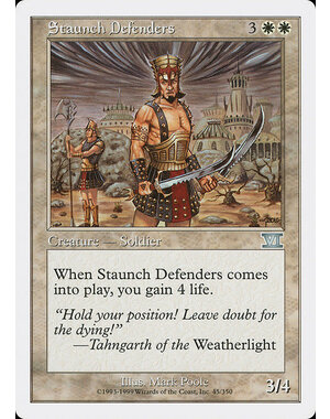 Magic: The Gathering Staunch Defenders (045) Moderately Played