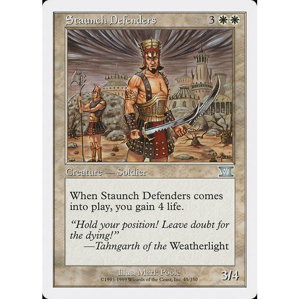 Magic: The Gathering Staunch Defenders (045) Moderately Played