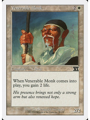 Magic: The Gathering Venerable Monk (050) Moderately Played