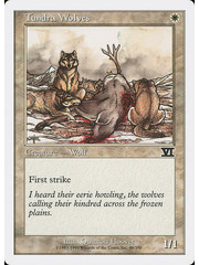 Magic: The Gathering Tundra Wolves (048) Heavily Played