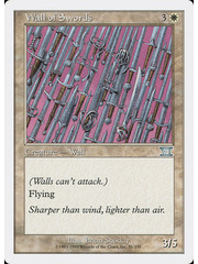 Magic: The Gathering Wall of Swords (051) Moderately Played