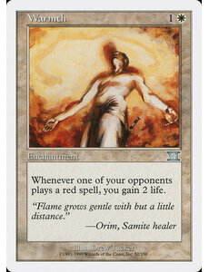 Magic: The Gathering Warmth (052) Moderately Played