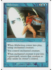 Magic: The Gathering Abduction (055) Moderately Played