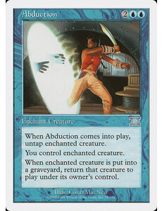 Magic: The Gathering Abduction (055) Moderately Played