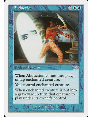Magic: The Gathering Abduction (055) Moderately Played