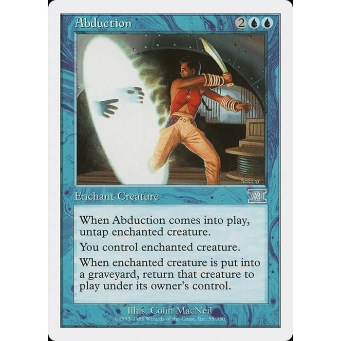 Magic: The Gathering Abduction (055) Moderately Played