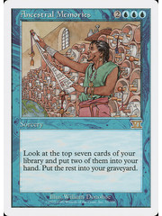 Magic: The Gathering Ancestral Memories (057) Heavily Played