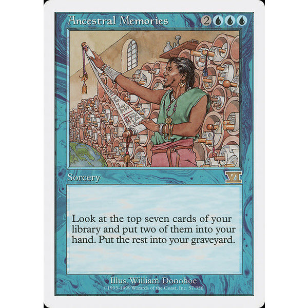 Magic: The Gathering Ancestral Memories (057) Heavily Played