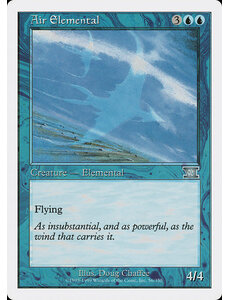 Magic: The Gathering Air Elemental (056) Moderately Played