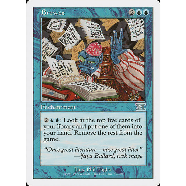 Magic: The Gathering Browse (059) Moderately Played