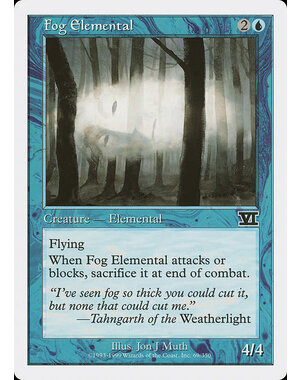 Magic: The Gathering Fog Elemental (069) Heavily Played