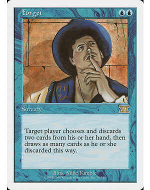 Magic: The Gathering Forget (070) Damaged