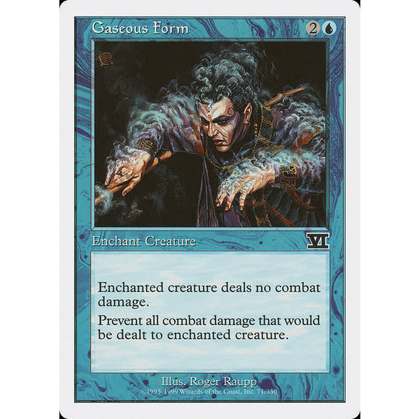 Magic: The Gathering Gaseous Form (071) Moderately Played