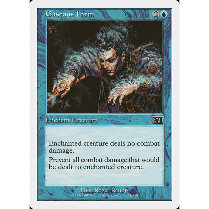 Magic: The Gathering Gaseous Form (071) Moderately Played