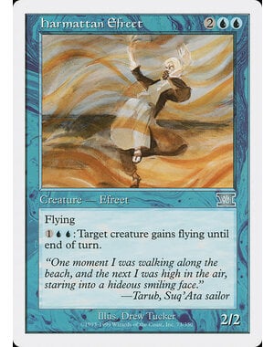 Magic: The Gathering Harmattan Efreet (073) Moderately Played